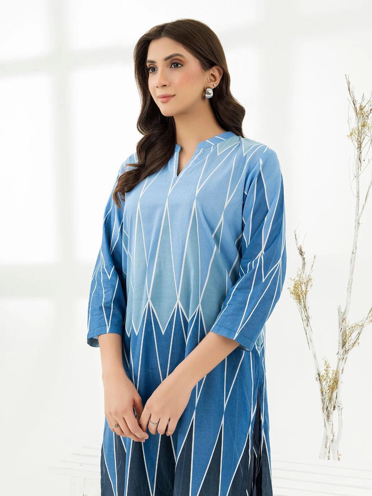 Sky Mesh Stitched 2PCs