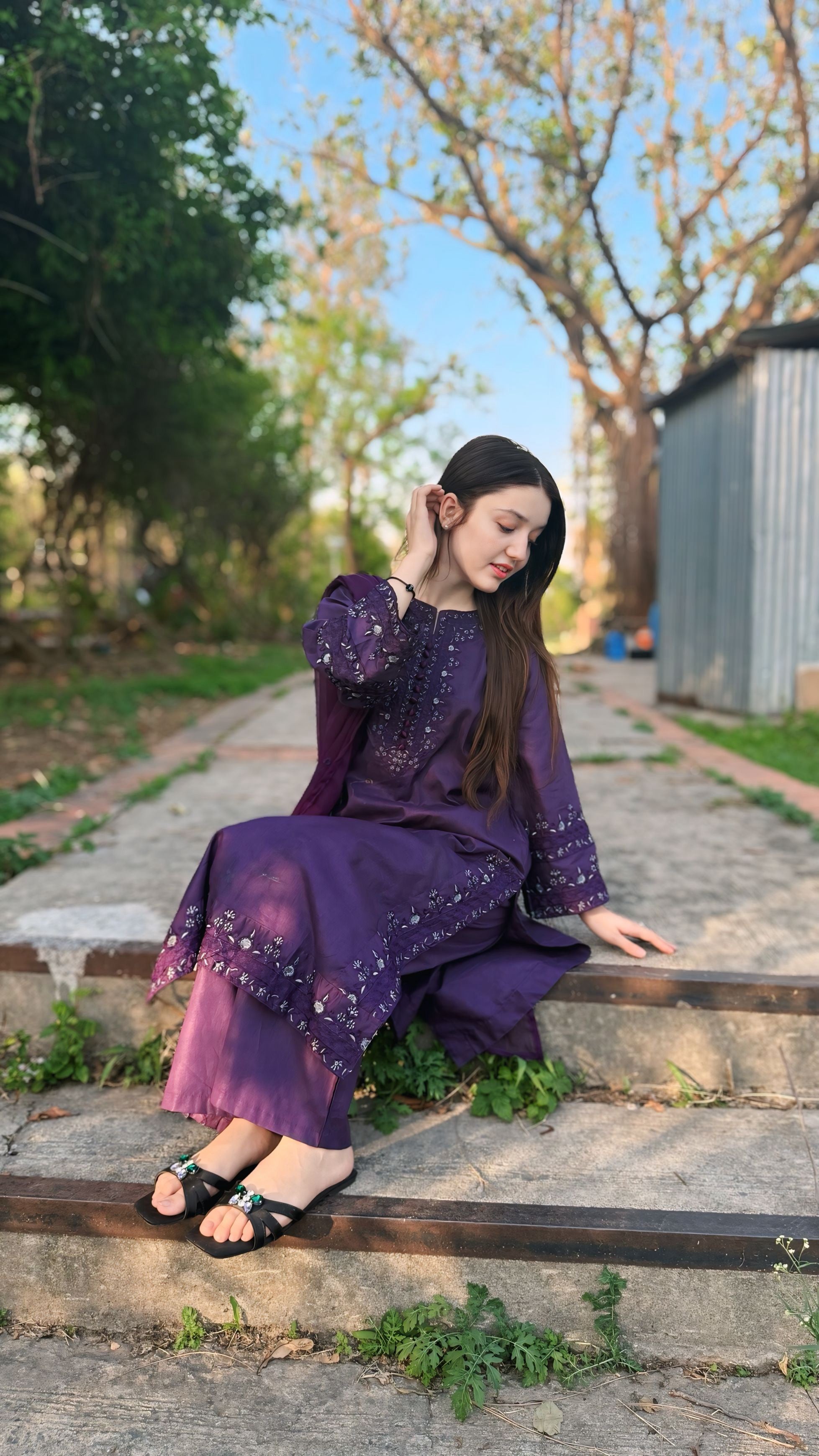 Royal Grace 3PCs Stitched